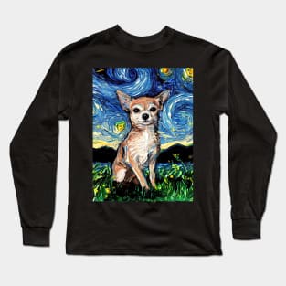 Chihuahua Night Long Sleeve T-Shirt